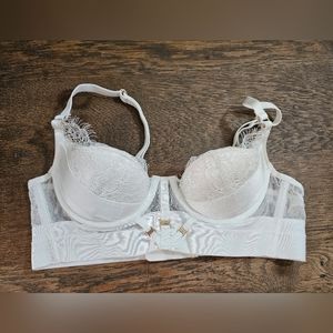 Honey Birdette Belinda White bra 34B